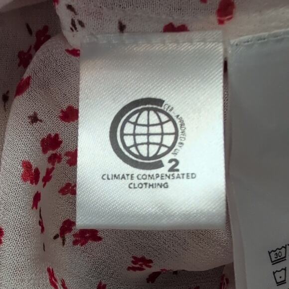 Ganni Sheer Floral Top - Picture 10 of 15